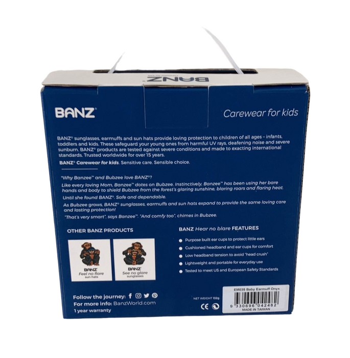 secondhand Banz Hear No Blare Earmuffs