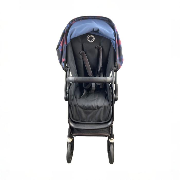 Shop DRAFT - Bugaboo Fox Stroller, 2018, Birds, Black at GoodBuy Gear