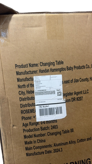 Shop Routtoon Portable Diaper Changing Station, Grey at GoodBuy Gear