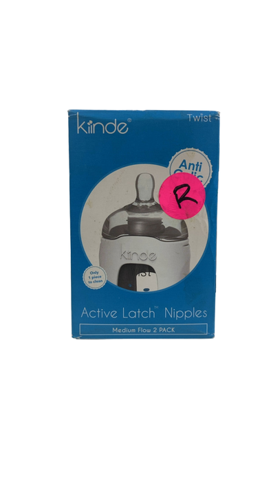 Shop Kiinde Active Latch Nipples 2-Pack, Medium Flow at GoodBuy Gear