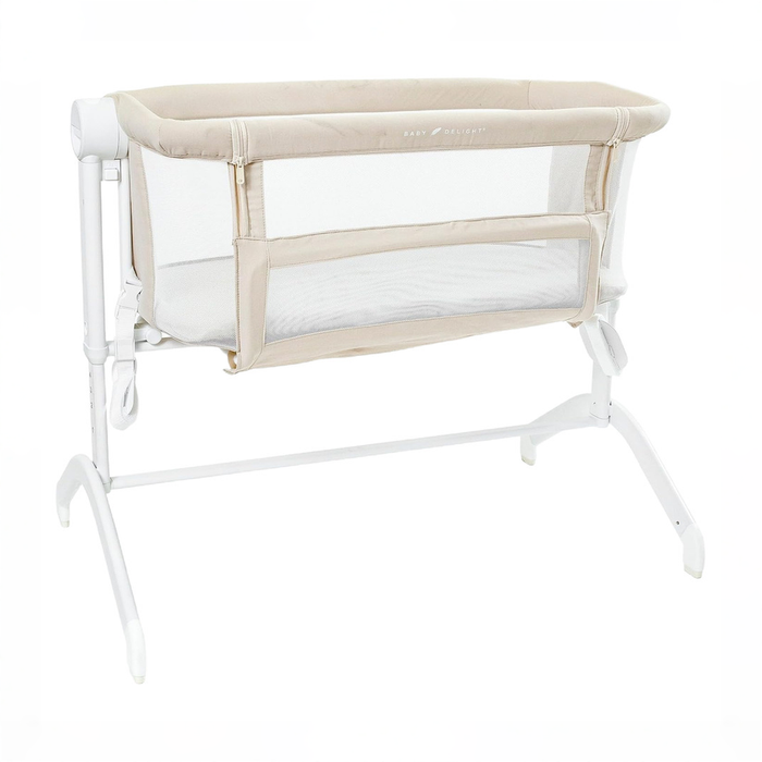 Shop Baby Delight Beside Me Wink Bassinet & Bedside Sleeper, Organic Oat at GoodBuy Gear