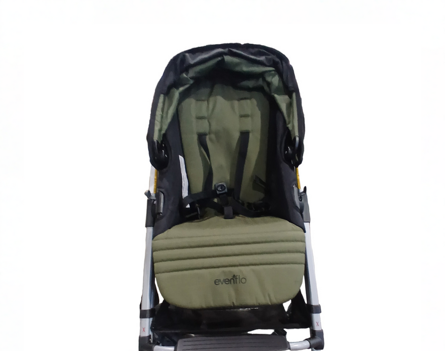 Shop Evenflo Reversi Lightweight Reversible Stroller, 2023, Leonis Green at GoodBuy Gear