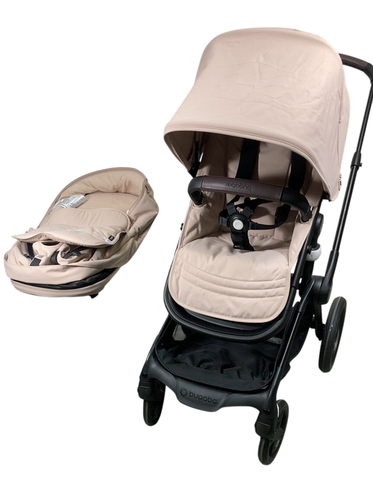 Shop Bugaboo Fox 5 Stroller, 2024, Black, Desert Taupe at GoodBuy Gear