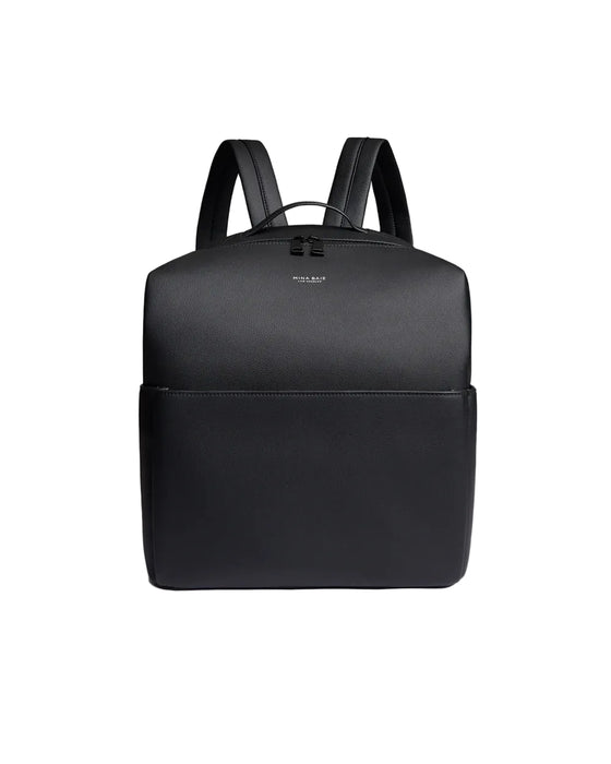 Mina Baie Stevie Backpack, Black, 12”W x 14.5”H x 7.5”D
