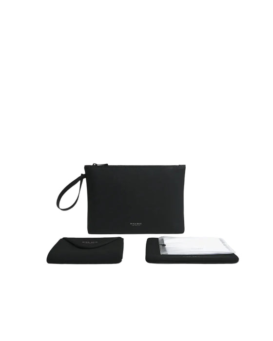 Mina Baie MINA Changing Kit, Black, Vegan