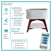 Shop TruBliss® Evi Smart Bassinet at GoodBuy Gear