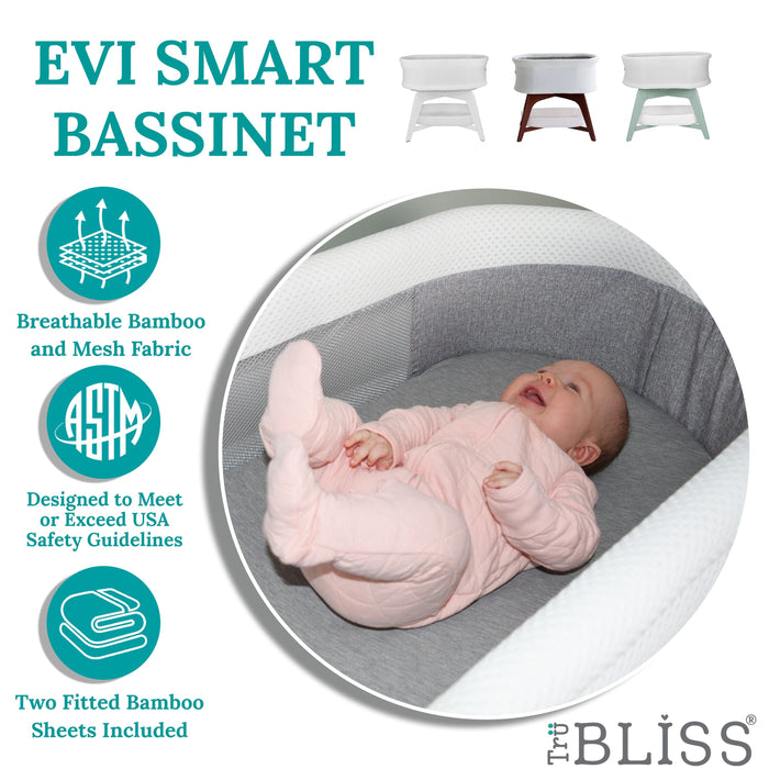 Shop TruBliss® Evi Smart Bassinet at GoodBuy Gear