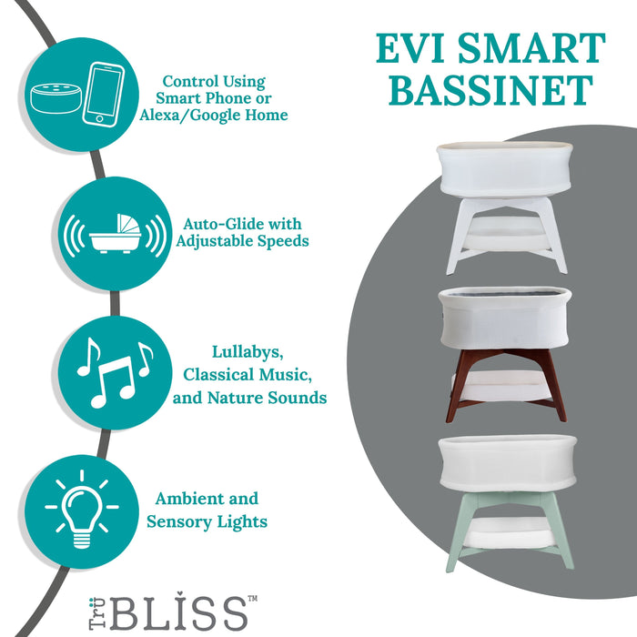 Shop TruBliss® Evi Smart Bassinet at GoodBuy Gear