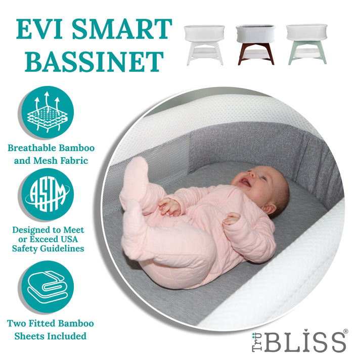 Shop TruBliss® Evi Smart Bassinet at GoodBuy Gear