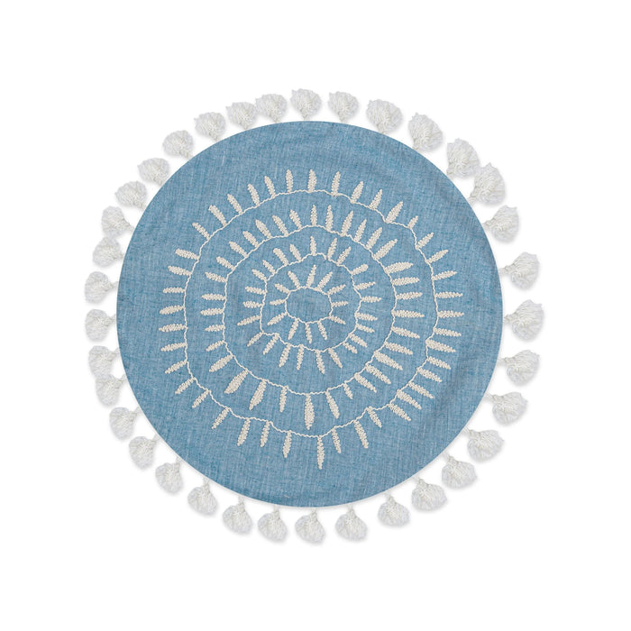 Shop Crane Baby Round Pillow, Caspian at GoodBuy Gear