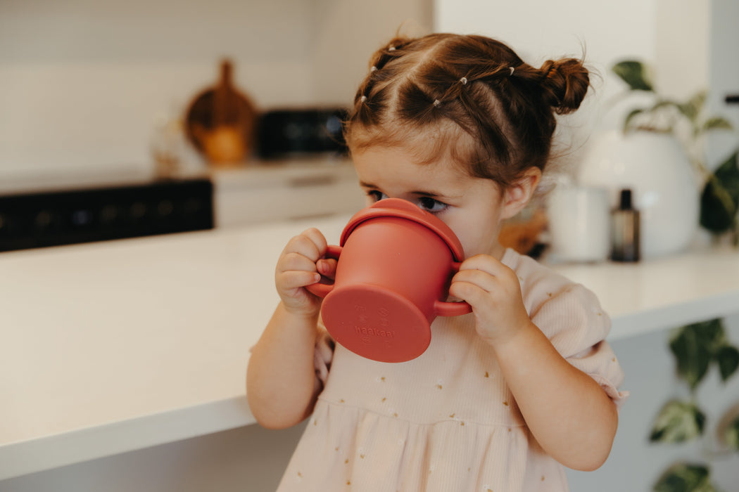 Shop Haakaa Silicone Sip-N-Snack Cup 8 oz at GoodBuy Gear