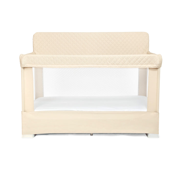 Shop Baby Delight Lunaire Full Size Mesh Crib and Playard, Organic Oat at GoodBuy Gear