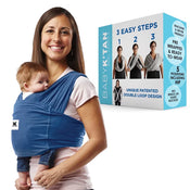 Shop Baby K'tan Baby Carrier, denim, Original, X-Large at GoodBuy Gear