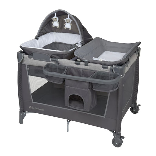 Shop Baby Trend Simply Smart Nursery Center Playard, 2.0, Shale Gray at GoodBuy Gear