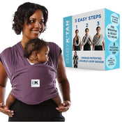 Shop Baby K'tan Baby Carrier, Medium, Eggplant at GoodBuy Gear