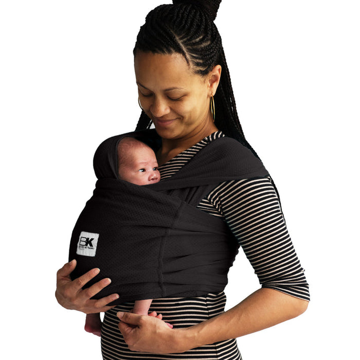 Baby K'tan Baby Carrier, Black, Breeze, Large