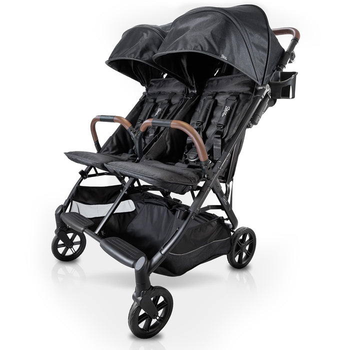 Strolee V2 Double Stroller, 2026, Black