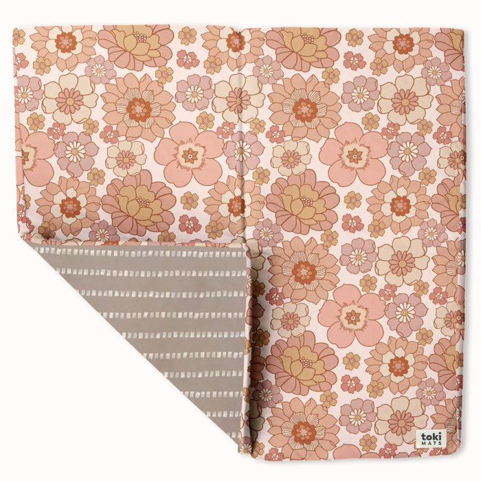 Toki Kids Blooms Organic Cotton Mat