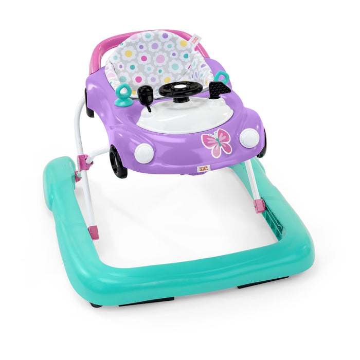 Bright Starts Little Speedster 3-in-1 Car Walker, Purple Race