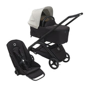 Shop Bugaboo Dragonfly Bassinet and Seat Stroller, Black, Midnight Black, Misty White, 2025 at GoodBuy Gear