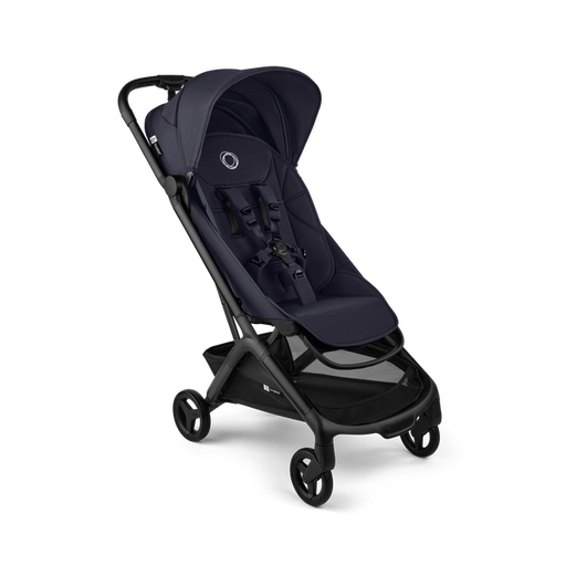 Shop Bugaboo Butterfly 2 Stroller, 2025, Black, Deep Indigo, Deep Indigo at GoodBuy Gear