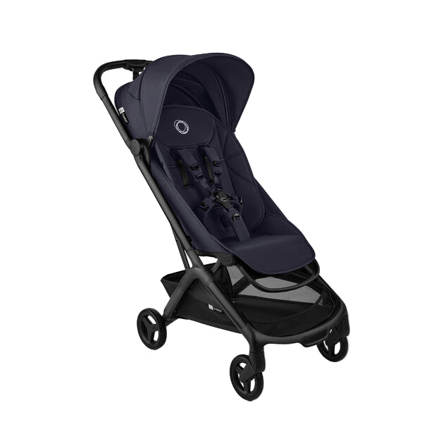 Shop Bugaboo Butterfly 2 Stroller, 2025, Black, Deep Indigo, Deep Indigo at GoodBuy Gear