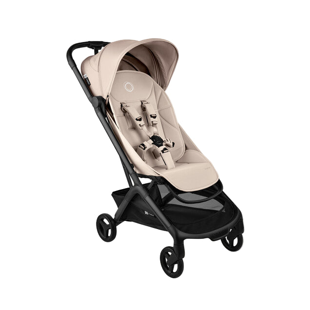 Bugaboo Butterfly 2 Stroller, 2025, Black, Desert Taupe, Desert Taupe