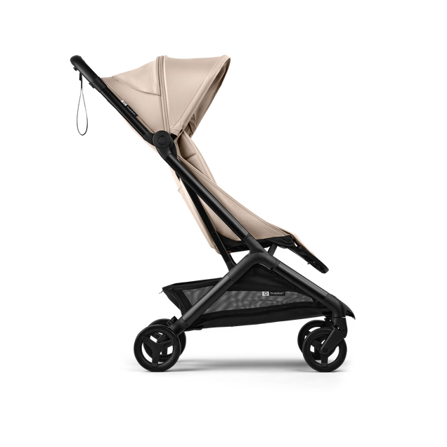 Bugaboo Butterfly 2 Stroller, 2025, Black, Desert Taupe, Desert Taupe