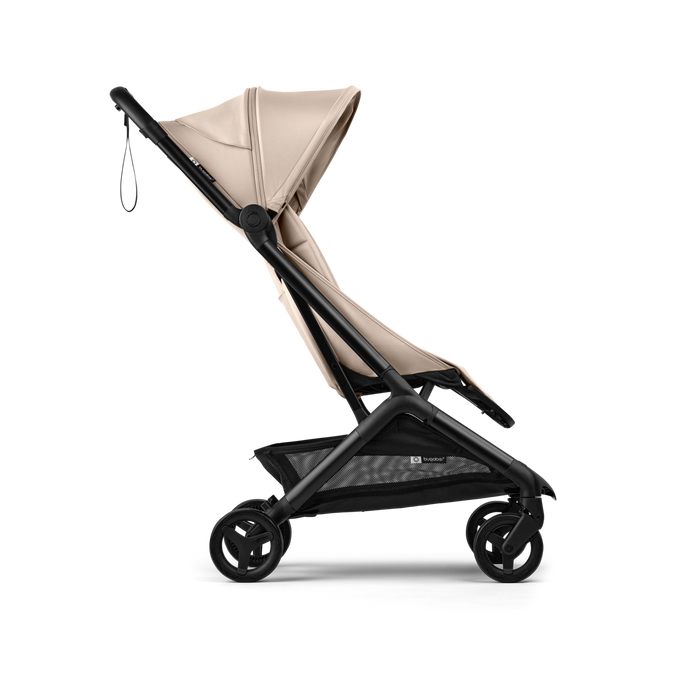 Bugaboo Butterfly 2 Stroller, 2023, Black, Desert Taupe, Desert Taupe