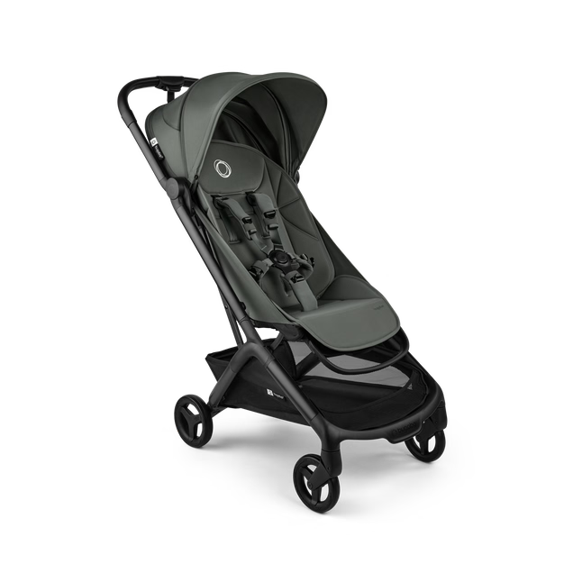 Bugaboo Butterfly 2 Stroller, 2025, Black, Forest Green, Forest Green