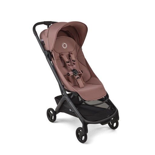 Shop Bugaboo Butterfly 2 Stroller, 2025, Black, Dusty pink, Dusty pink at GoodBuy Gear