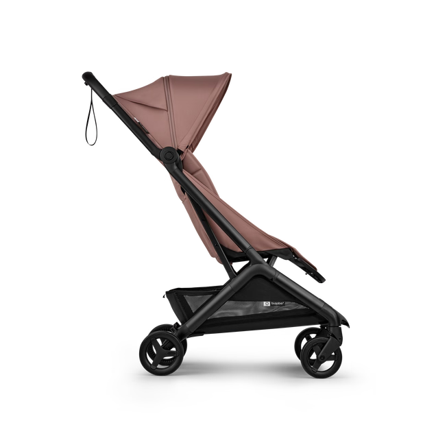 Shop Bugaboo Butterfly 2 Stroller, 2025, Black, Dusty pink, Dusty pink at GoodBuy Gear