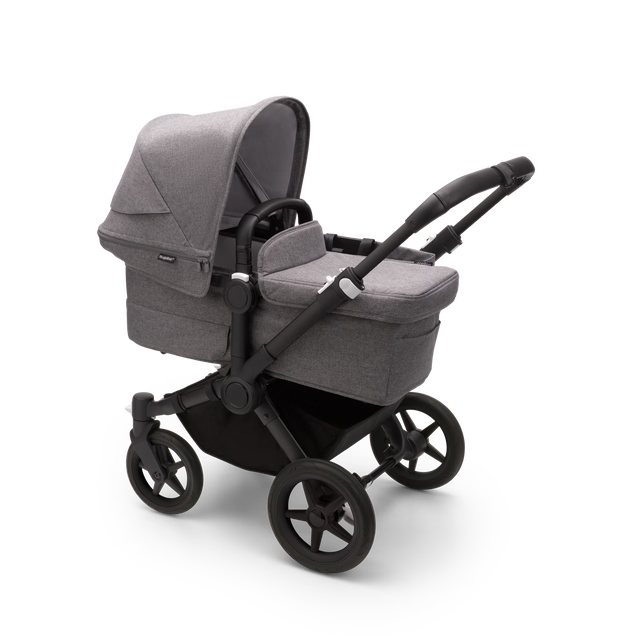 Bugaboo Donkey 5 Mono Stroller, Black, Grey Melange, Grey Melange, 2025