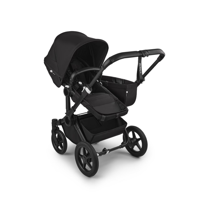 Bugaboo Donkey 5 Mono Stroller, 2025, Aluminum, Midnight Black, Midnight Black