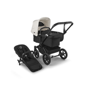 Shop Bugaboo Donkey 5 Mono Stroller, 2025, Black, Midnight Black, Misty White at GoodBuy Gear