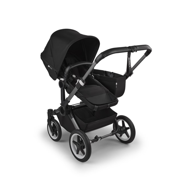 Bugaboo Donkey 5 Mono Stroller, 2022, Midnight Black, Graphite, Midnight Black
