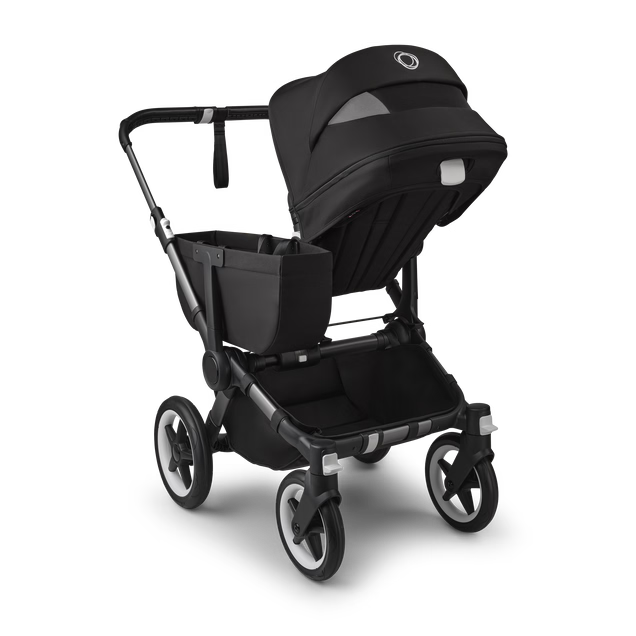 Bugaboo Donkey 5 Mono Stroller, 2022, Midnight Black, Graphite, Midnight Black