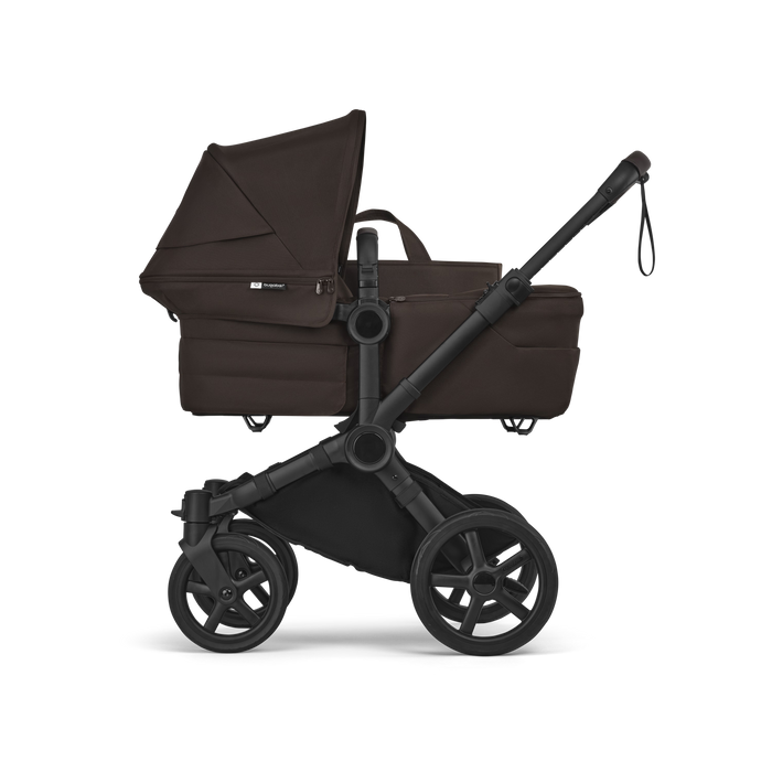 Shop Bugaboo Donkey 6 2-in-1 Stroller, 2025, Black Frame, Cocoa Brown, Cocoa Brown at GoodBuy Gear