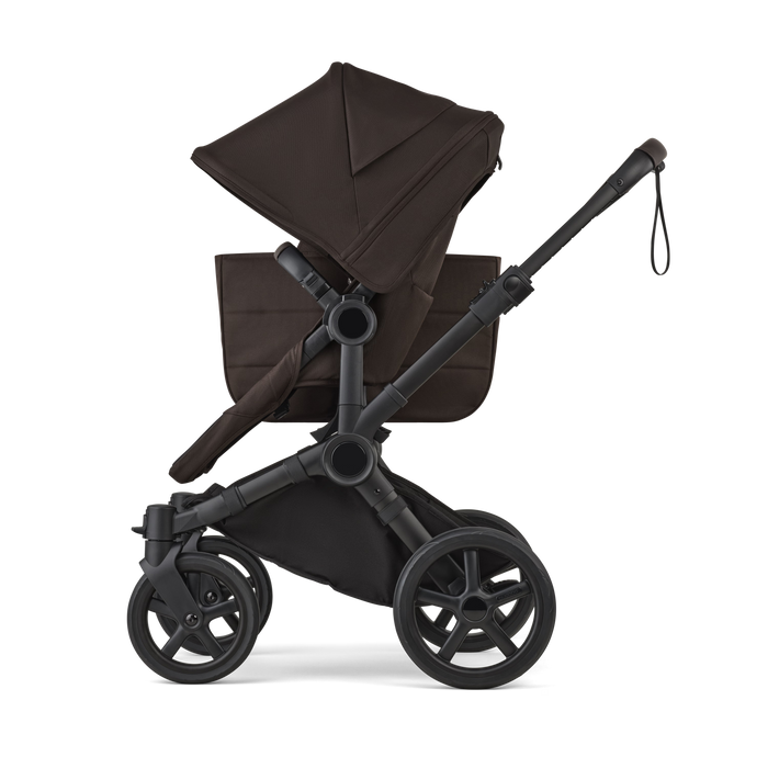 Shop Bugaboo Donkey 6 2-in-1 Stroller, 2025, Black Frame, Cocoa Brown, Cocoa Brown at GoodBuy Gear