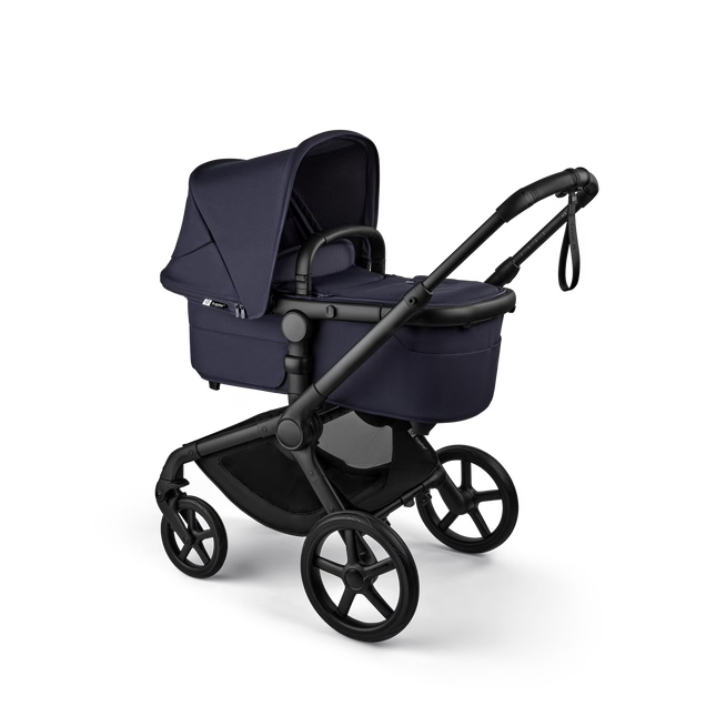 Bugaboo Fox 5 Renew Bassinet and Seat Stroller, 2025, Black Frame, Deep Indigo