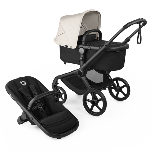 Shop Bugaboo Fox 5 Stroller, Black, 2025, Midnight Black/Misty White at GoodBuy Gear