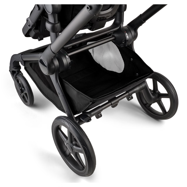 Bugaboo Kangaroo Single To Double Stroller, 2024, Black, Midnight Black, Midnight Black