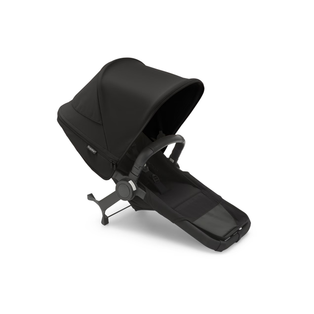 Bugaboo Donkey 5 Duo Extension Set, 2025, Black, Midnight Black, Midnight Black, with Canopy