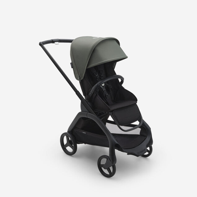 Shop Bugaboo Dragonfly Stroller, Black, Forest Green, Forest Green, 2025 at GoodBuy Gear