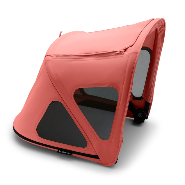 Bugaboo Breezy Sun Canopy for Fox 2/Fox 3/Cameleon3/Lynx, Sunrise Red