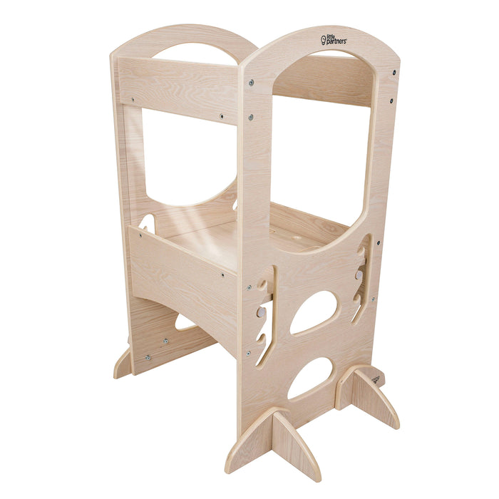 Little Partners Chef Series Learning Tower, Premium Ivory