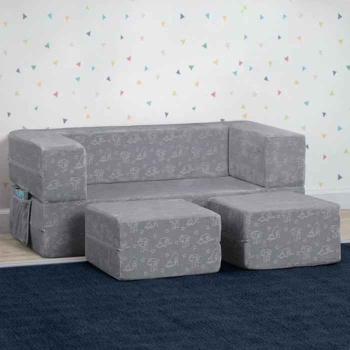 Delta Children Serta Perfect Sleeper Convertible Sofa and Play Set
