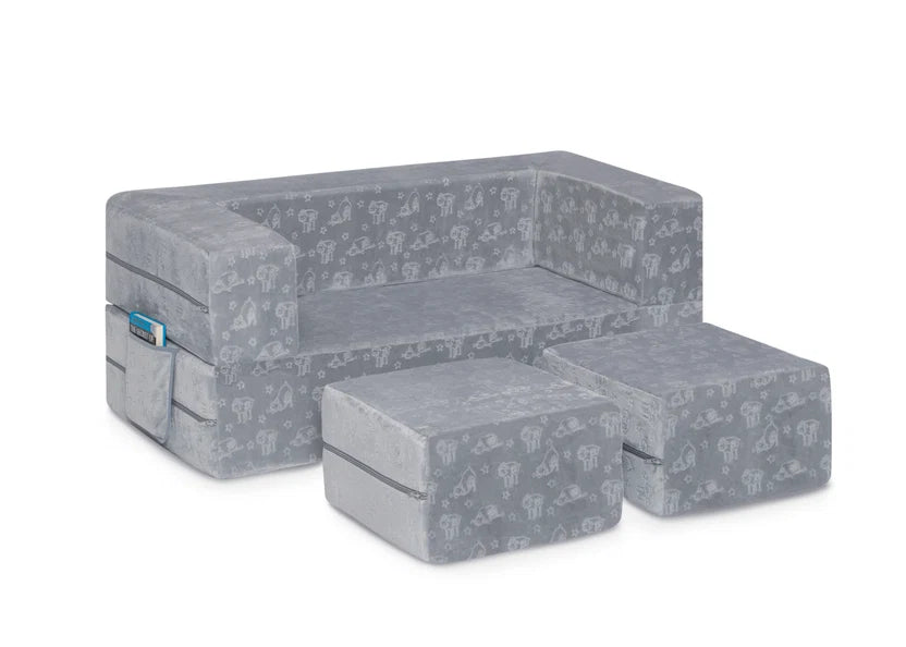 Delta Children Serta Perfect Sleeper Convertible Sofa and Play Set