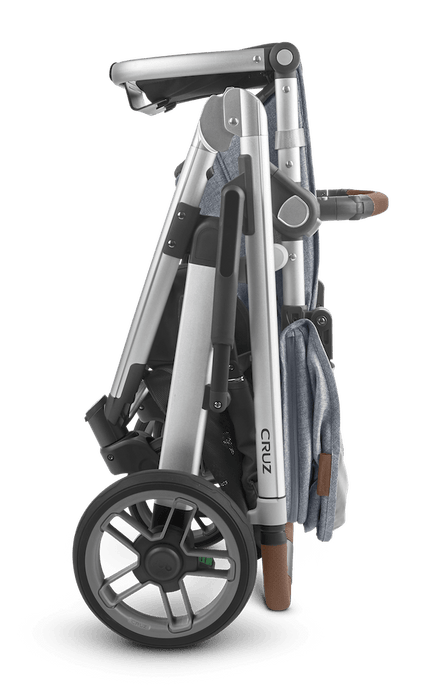 fold uppababy cruz UPPAbaby Cruz V2 Stroller, Gregory (Blue Melange)