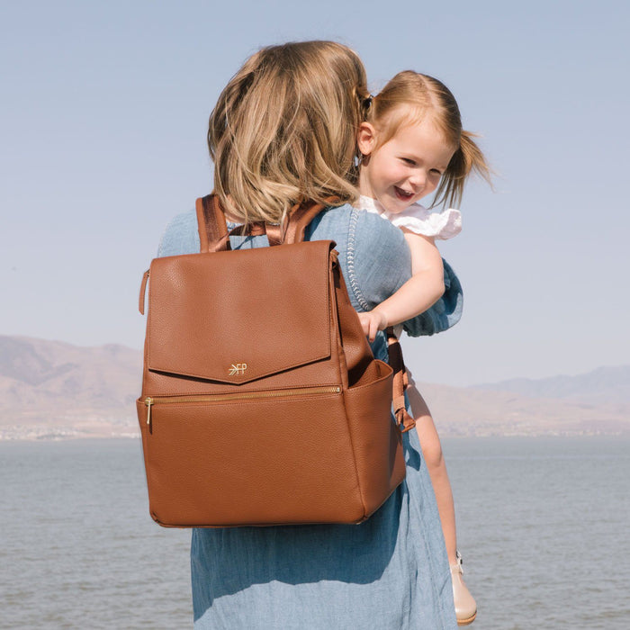 Shop Freshly Picked Classic Diaper Bag II, Cognac at GoodBuy Gear